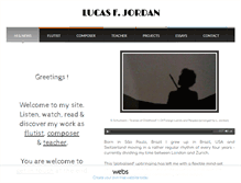 Tablet Screenshot of lucas-jordan.com